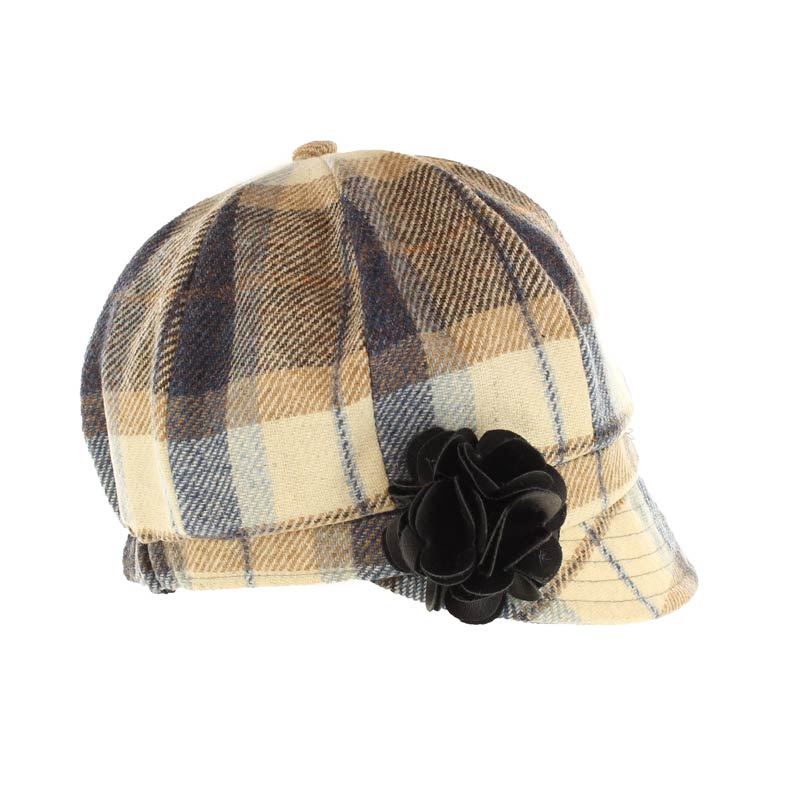 Mucros Weavers Women's Tweed Newsboy Hat - Image 28