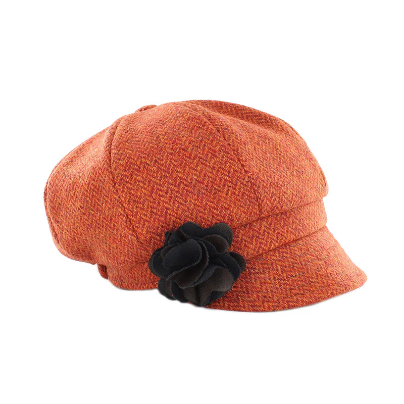 Mucros Weavers Women's Tweed Newsboy Hat - Image 30
