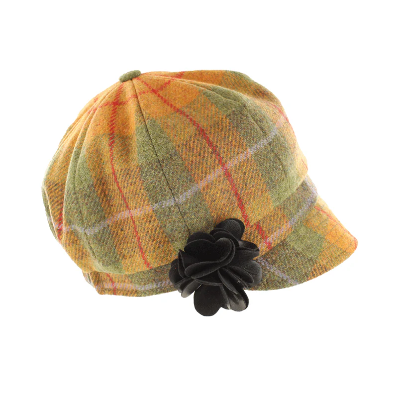 Mucros Weavers Women's Tweed Newsboy Hat - Image 32