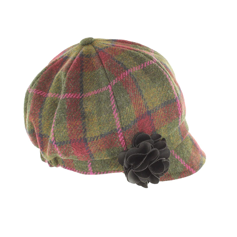 Mucros Weavers Women's Tweed Newsboy Hat - Image 34