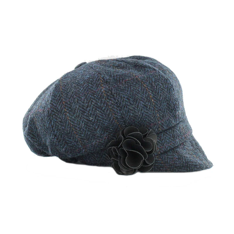Mucros Weavers Women's Tweed Newsboy Hat - Image 36