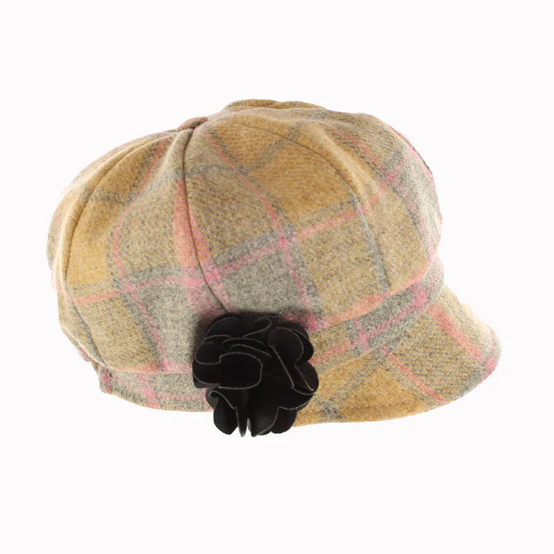 Mucros Weavers Women's Tweed Newsboy Hat - Image 39