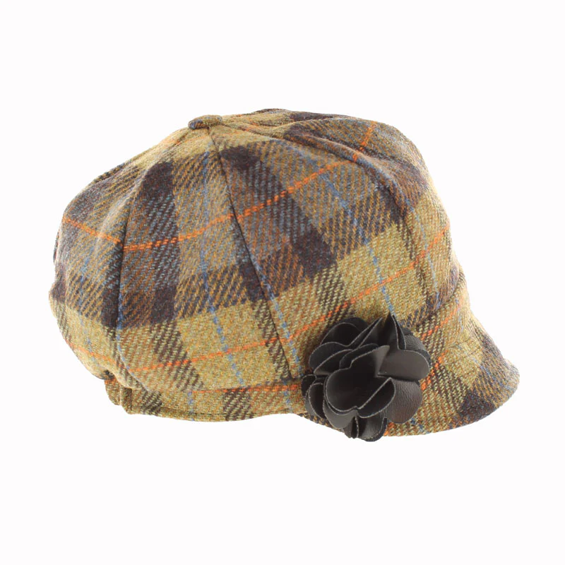 Mucros Weavers Women's Tweed Newsboy Hat - Image 40