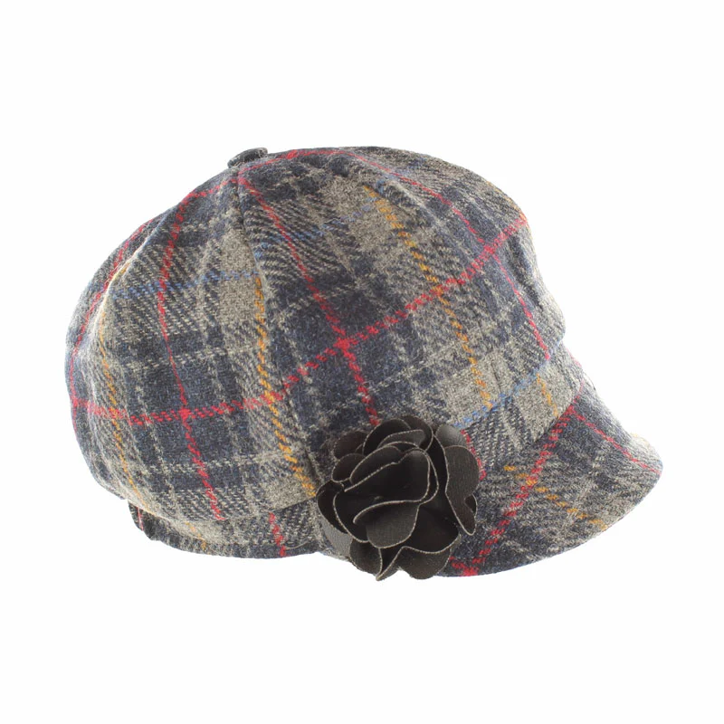 Mucros Weavers Women's Tweed Newsboy Hat - Image 42
