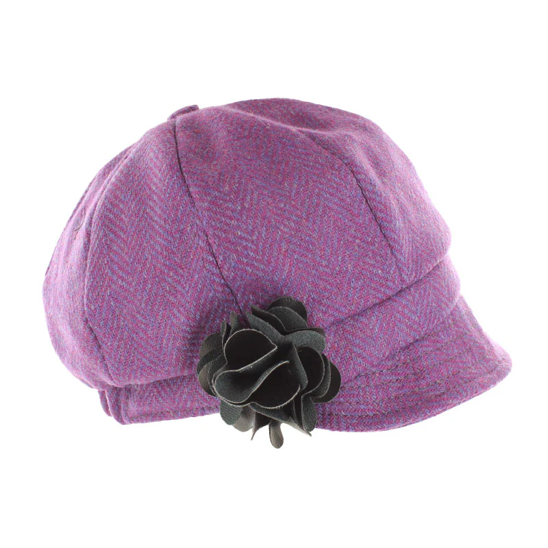 Mucros Weavers Women's Tweed Newsboy Hat - Image 43