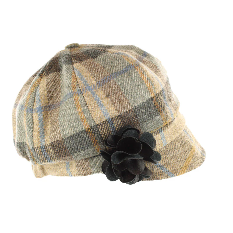 Mucros Weavers Women's Tweed Newsboy Hat - Image 44