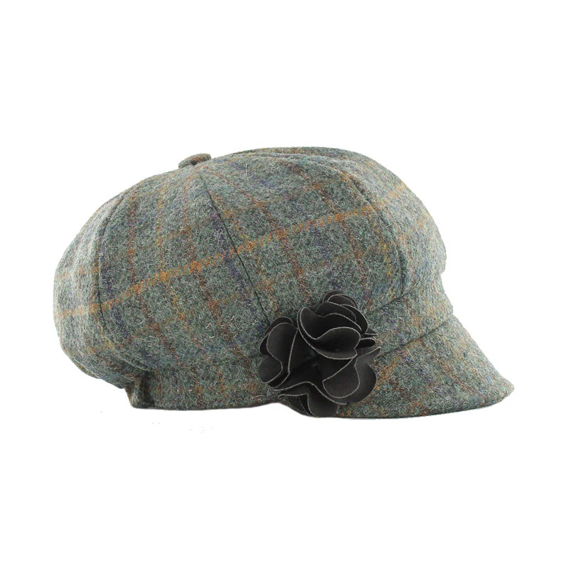 Mucros Weavers Women's Tweed Newsboy Hat - Image 48