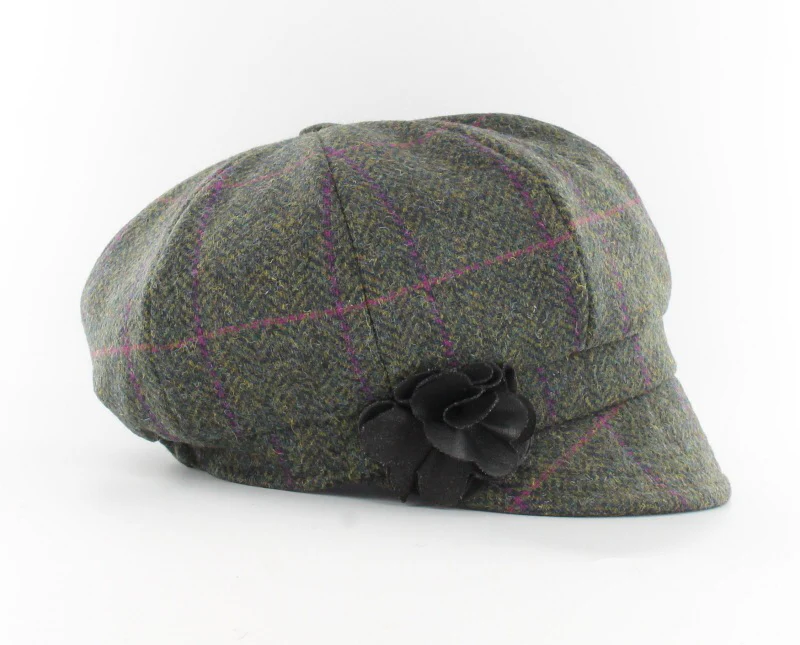 Mucros Weavers Women's Tweed Newsboy Hat - Image 7