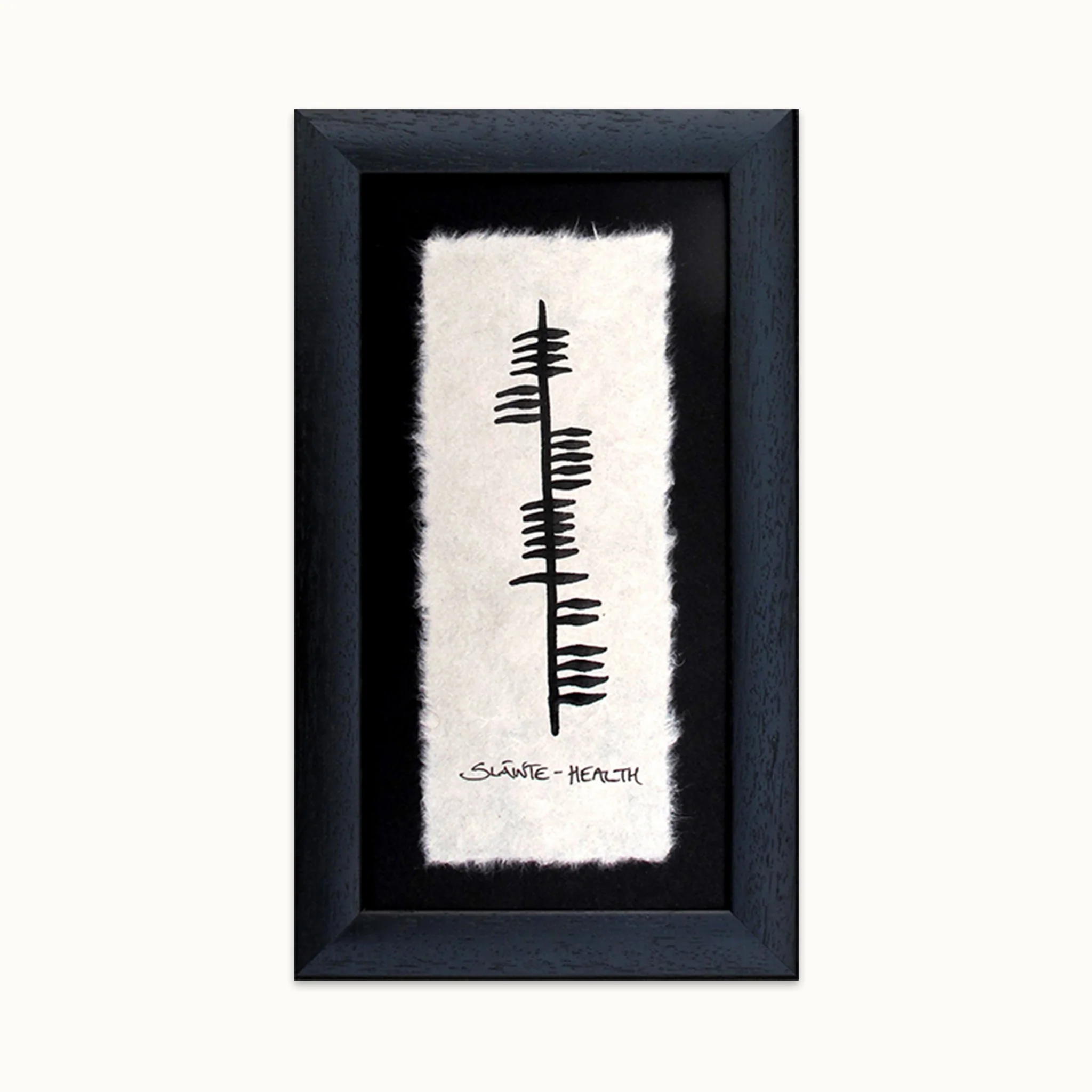 Ogham Wishes - Health/Sláinte