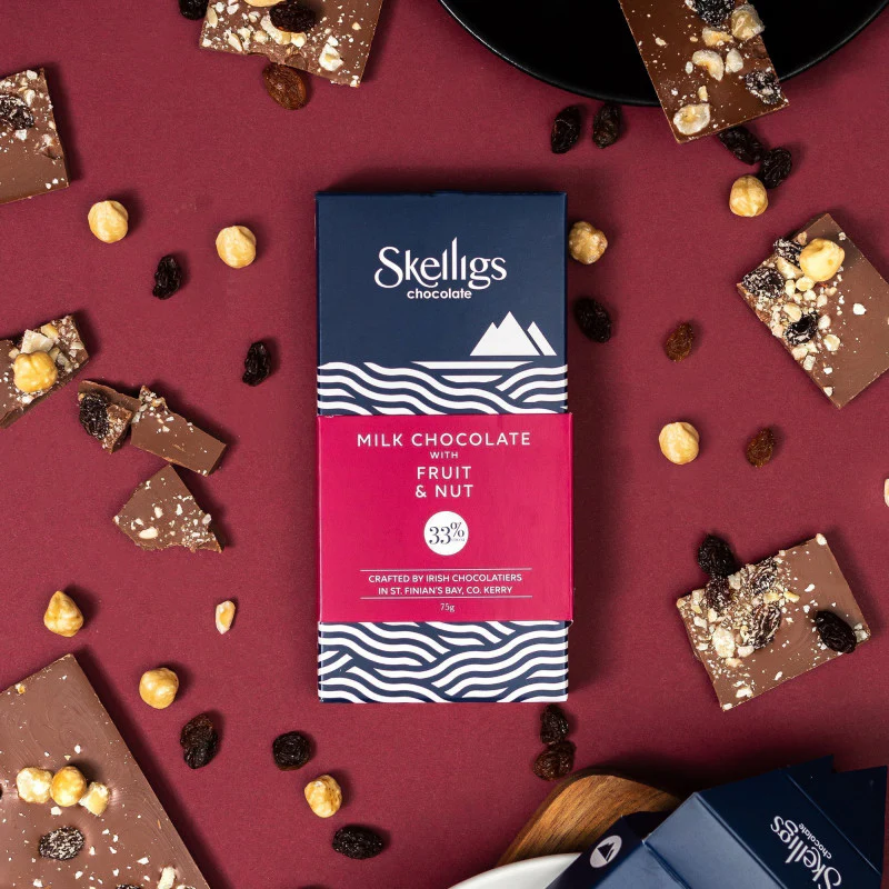 Fruit and Nut Milk Chocolate Bar - Image 2