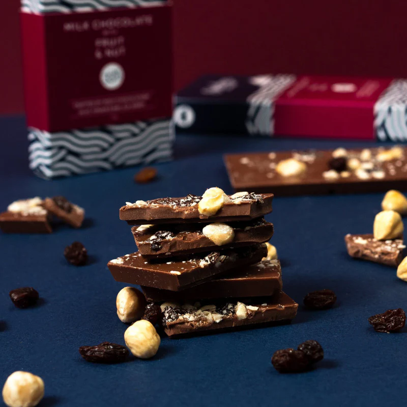 Fruit and Nut Milk Chocolate Bar - Image 3