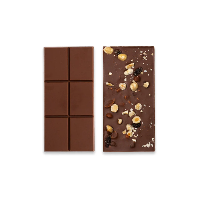 Fruit and Nut Milk Chocolate Bar - Image 4