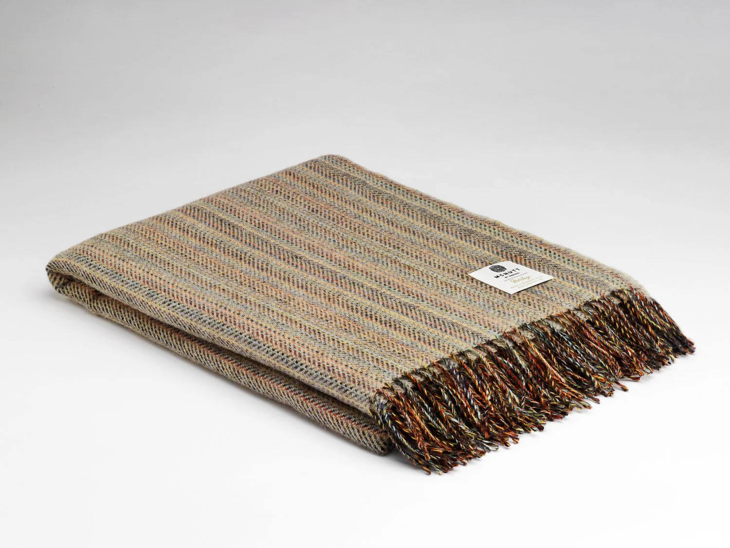 Rainbow Tweed Irish Merino Wool Irish Throws - Image 20