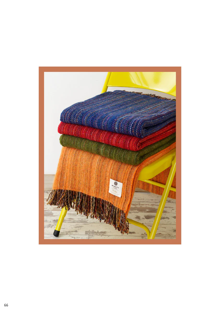 Rainbow Tweed Irish Merino Wool Irish Throws - Image 6