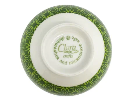 Shamrock Blessing Ceramic Bowl - Image 3
