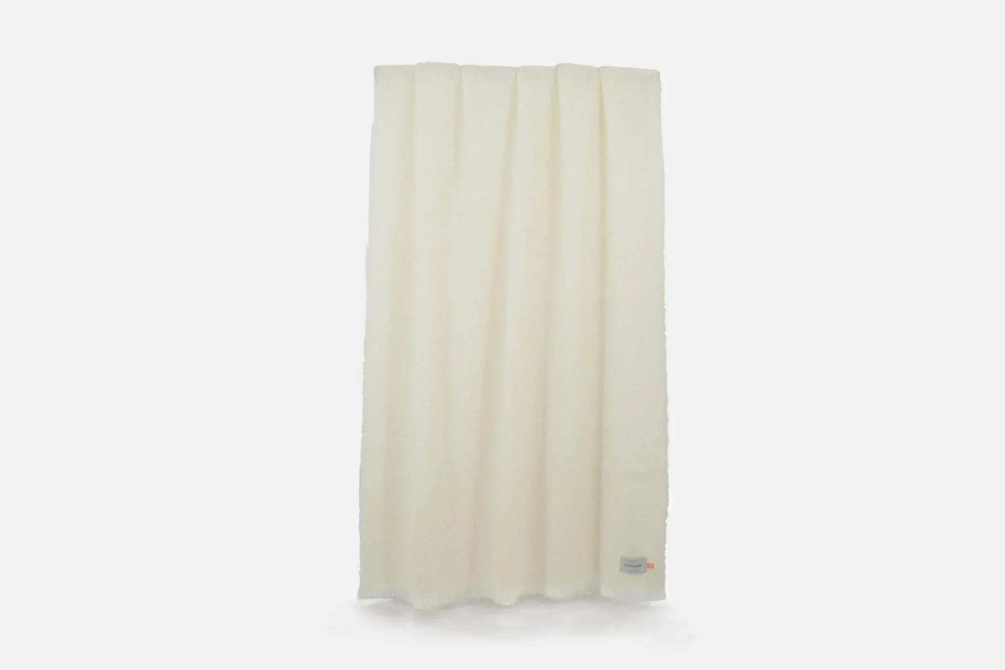 Solid Color Brushed Mohair Irish Throw Blanket - Image 16