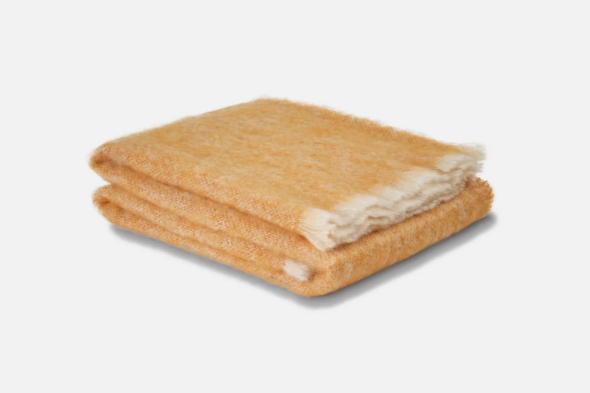 Solid Color Brushed Mohair Irish Throw Blanket - Image 27