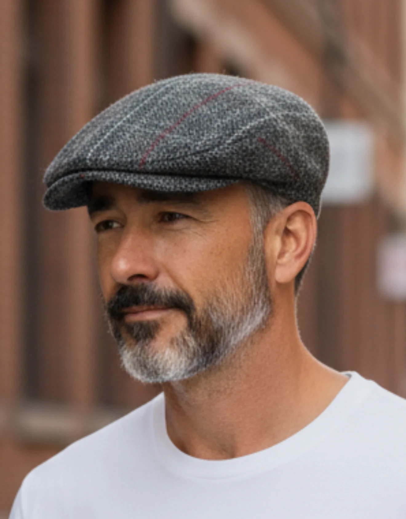 Tweed Vintage Flat Cap - Image 12