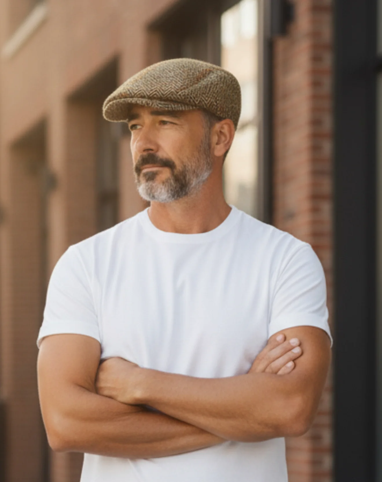Tweed Vintage Flat Cap - Image 14