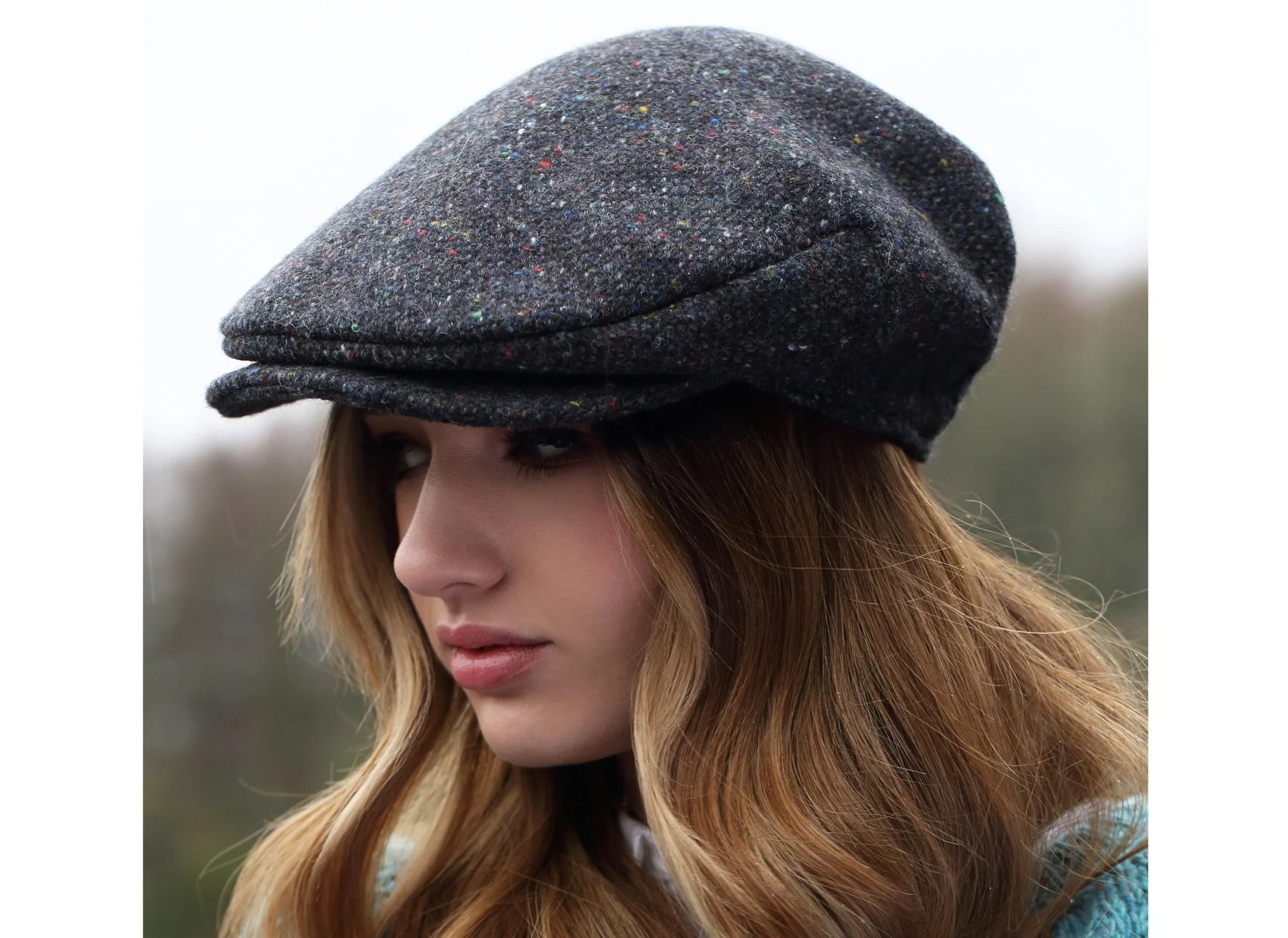 Tweed Vintage Flat Cap - Image 16