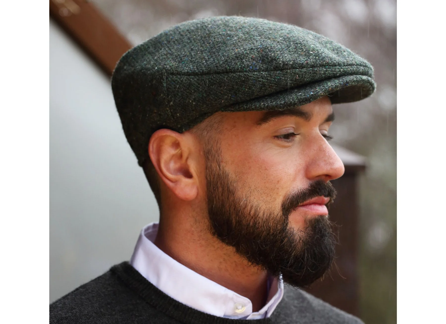 Tweed Vintage Flat Cap - Image 20
