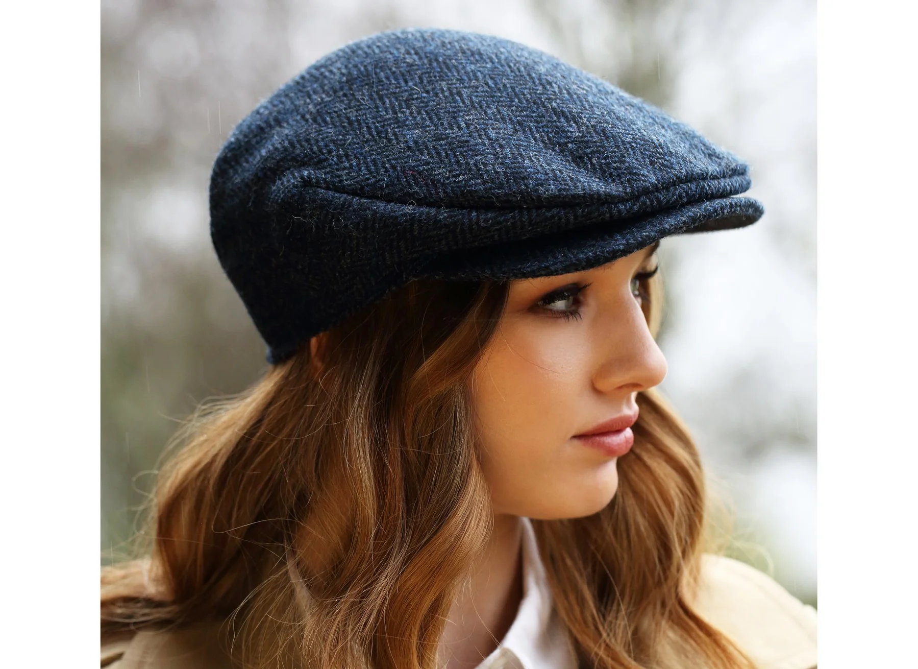 Tweed Vintage Flat Cap - Image 22