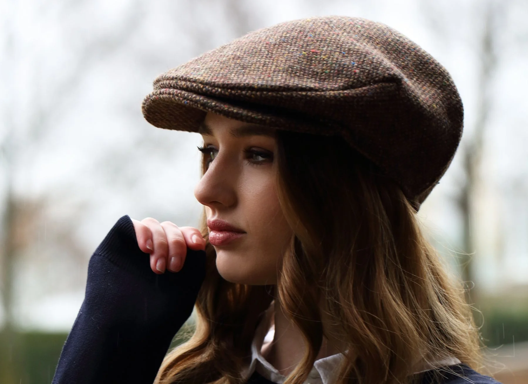 Tweed Vintage Flat Cap - Image 26