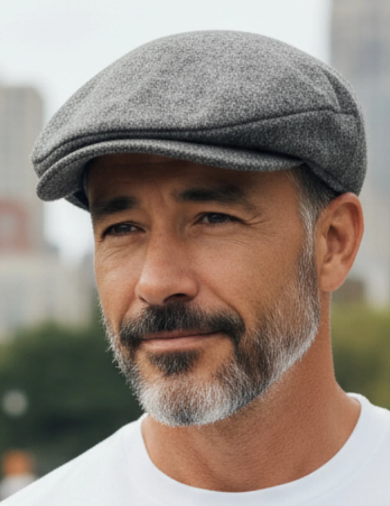 Tweed Vintage Flat Cap - Image 4