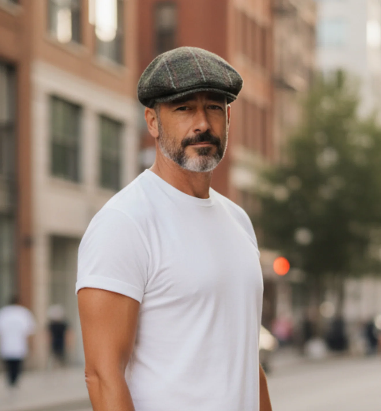 Tweed Vintage Flat Cap - Image 45