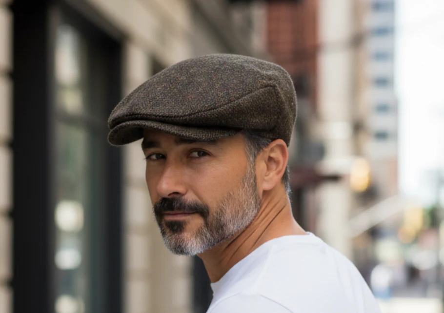 Tweed Vintage Flat Cap - Image 52