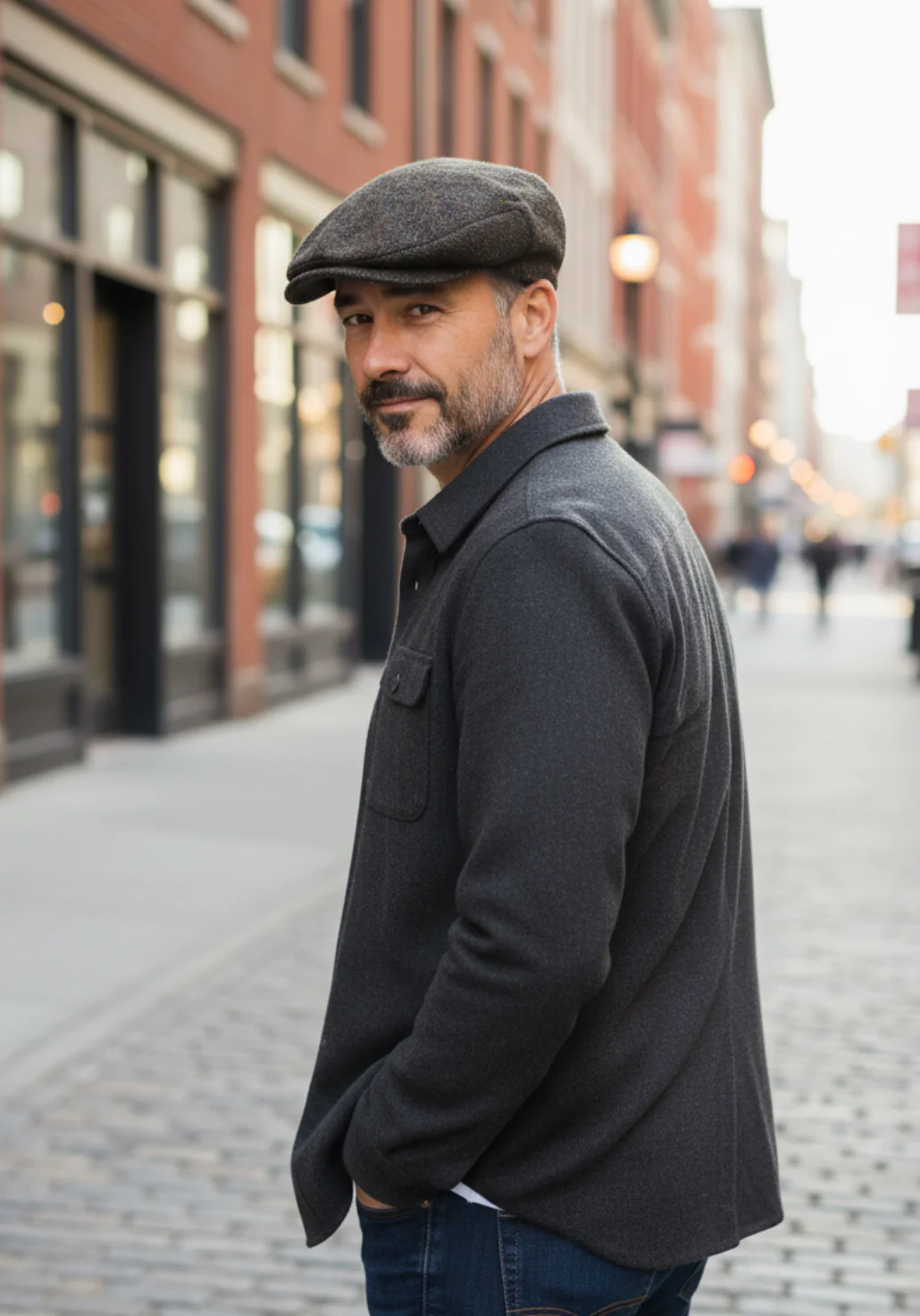 Tweed Vintage Flat Cap - Image 53