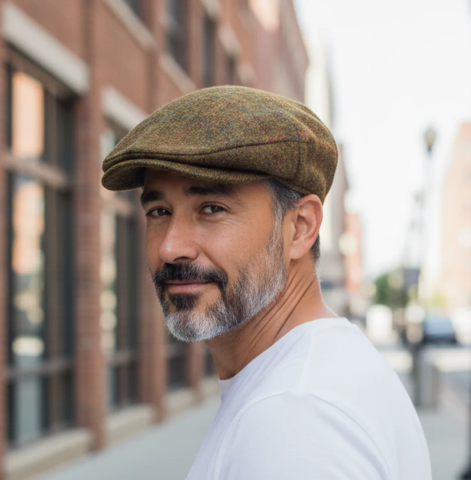 Tweed Vintage Flat Cap - Image 55