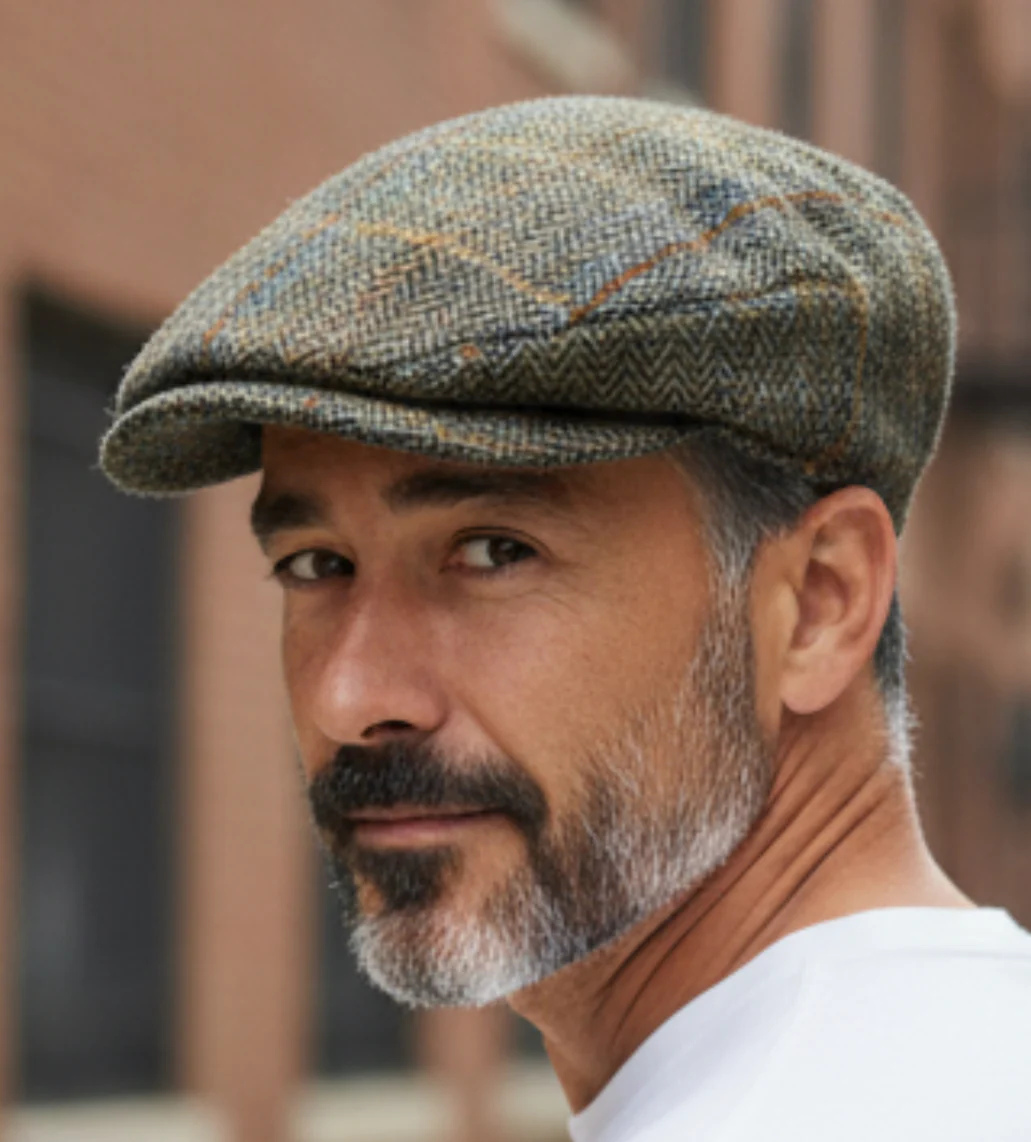 Tweed Vintage Flat Cap - Image 57