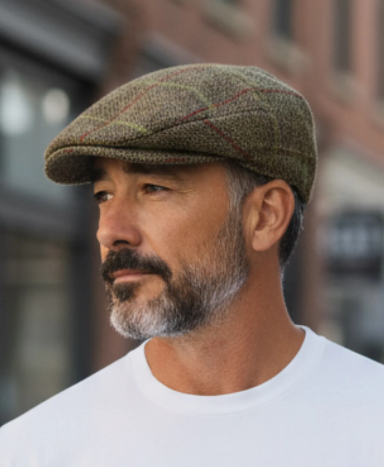 Tweed Vintage Flat Cap - Image 6