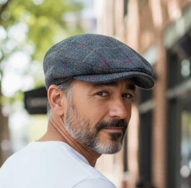 Tweed Vintage Flat Cap - Image 60