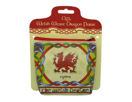 Welsh Dragon Zip Coin Purse - Image 2