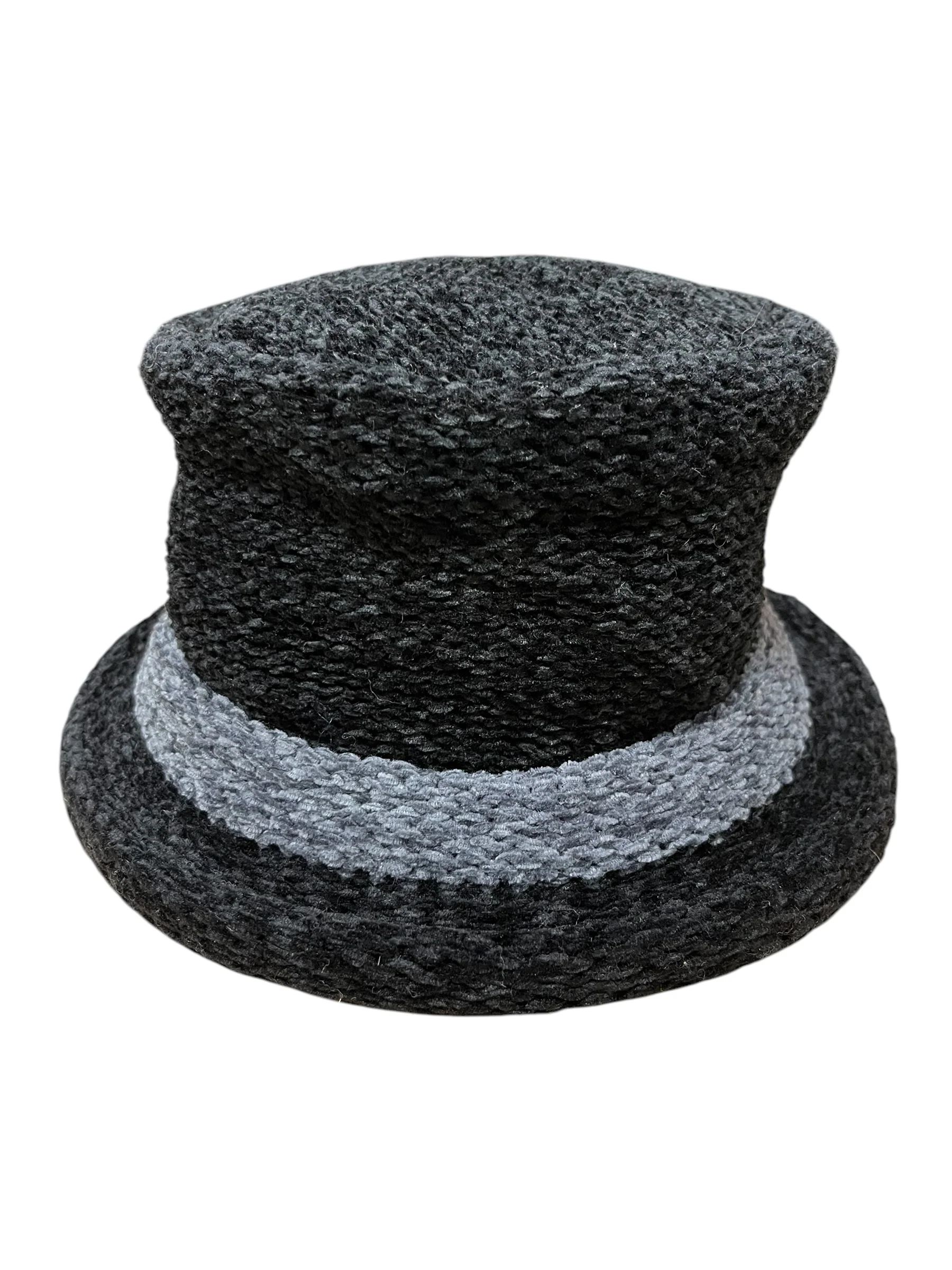 Women's Chenille Hat with Wide Brim - Image 5