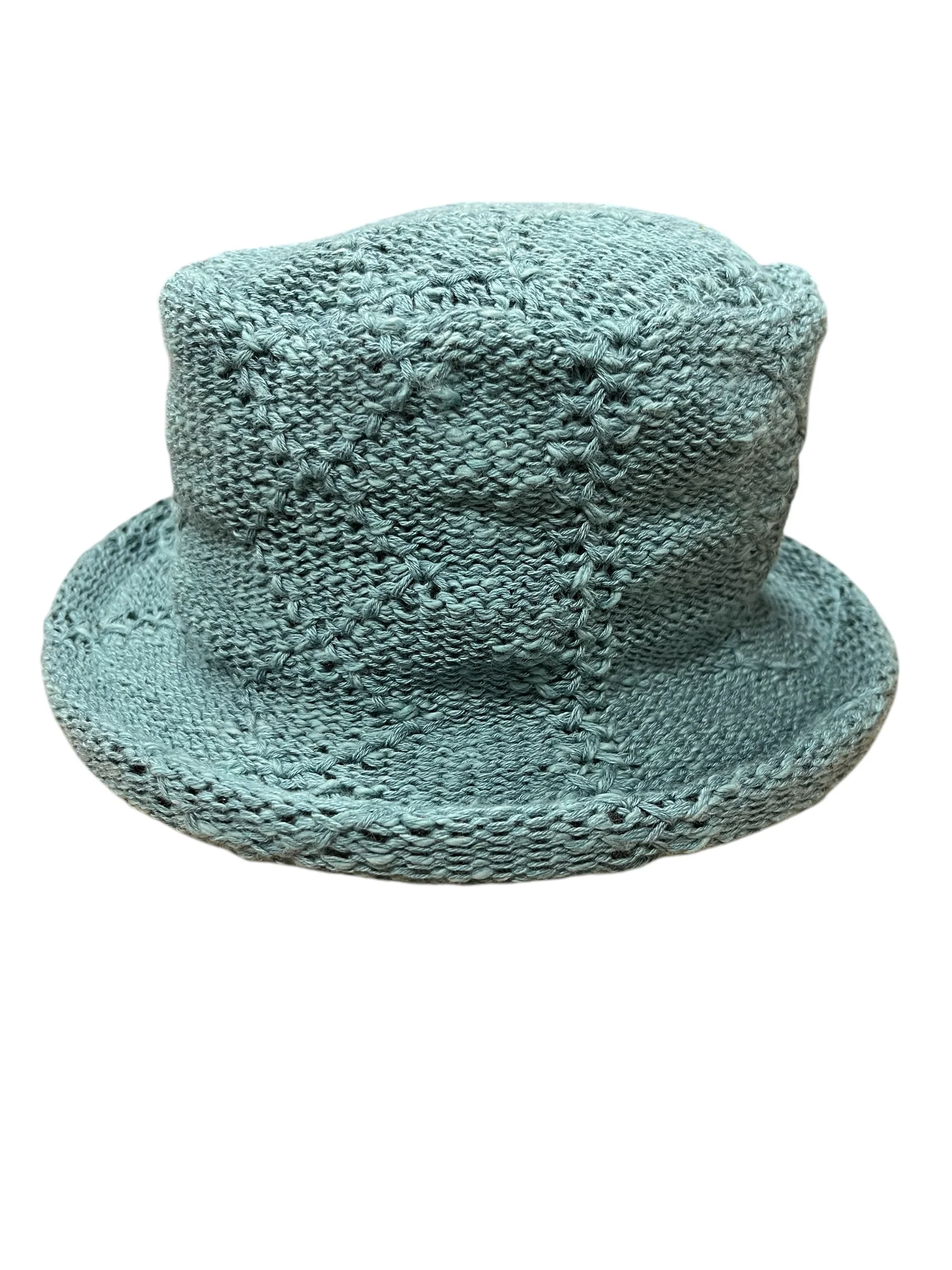 Women's Cotton and Linen Wide Brim Hat - Image 2