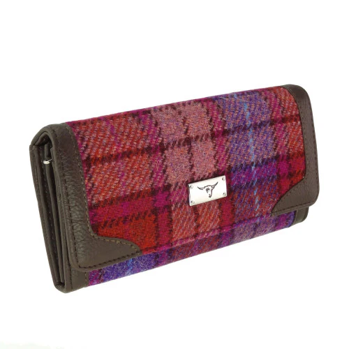 Women's Harris Tweed Long Purse - Image 24