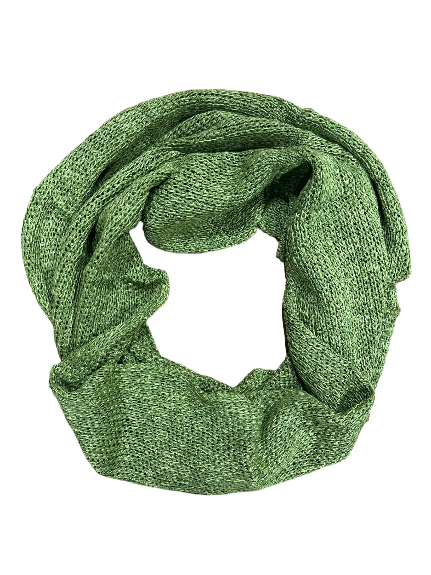 Women's Irish Linen Infinity Scarf - Image 8