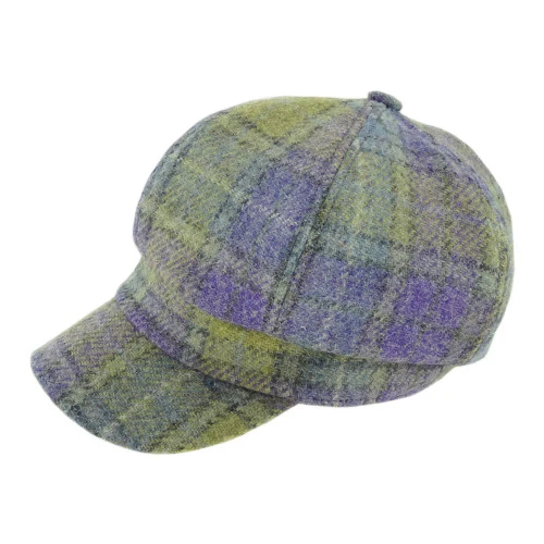 Women's Scottish Harris Tweed Newsboy Hat - Image 16
